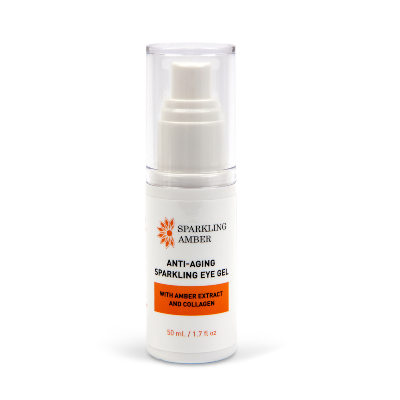 Anti-Aging Sparkling Eye Gel with Amber Extract and Collagen